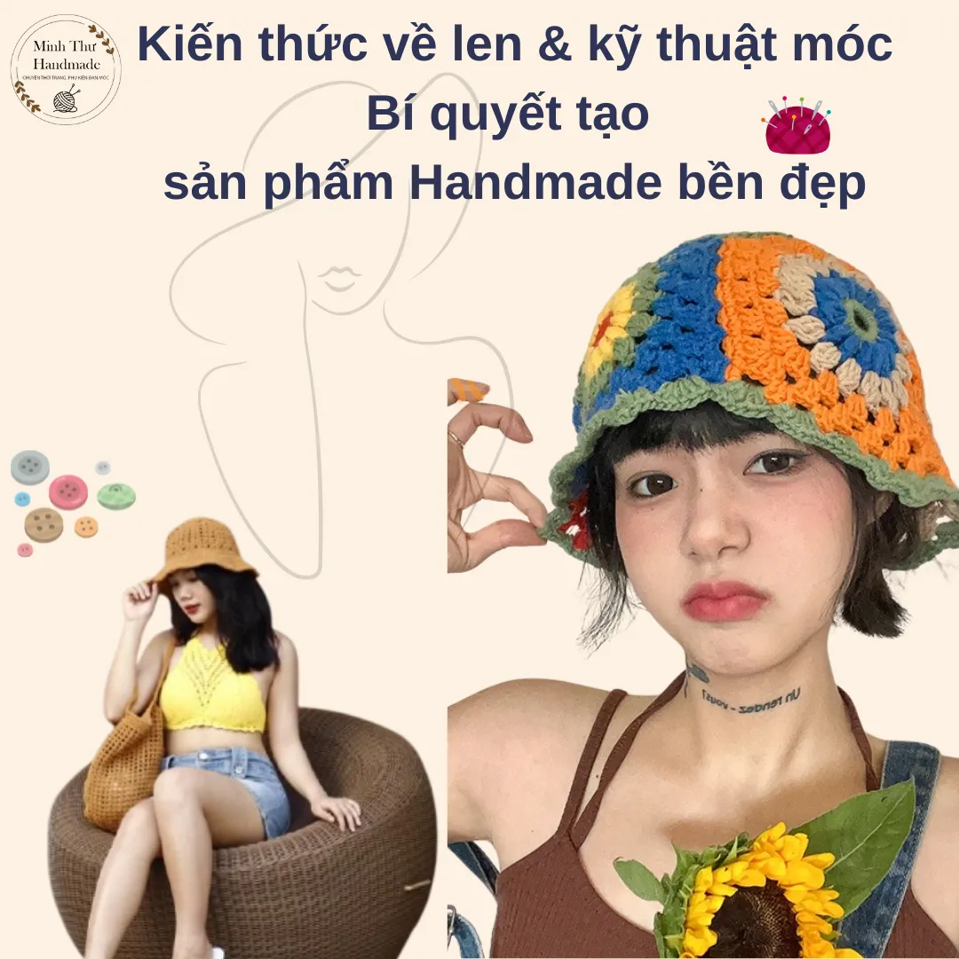 Kiến Thức Về Len & Kỹ Thuật Móc: Bí Quyết Tạo Sản Phẩm Handmade Bền Đẹp
